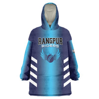 Custom Rangpur Cricket Riders Wearable Blanket Hoodie Joyer Lorai - Wonder Print Shop