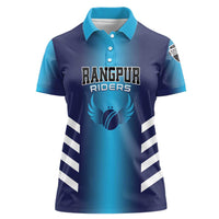 Custom Rangpur Cricket Riders Women Polo Shirt Joyer Lorai - Wonder Print Shop