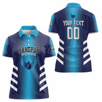 Custom Rangpur Cricket Riders Women Polo Shirt Joyer Lorai - Wonder Print Shop