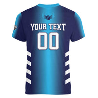 Custom Rangpur Cricket Riders Women V-Neck T-Shirt Joyer Lorai - Wonder Print Shop