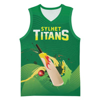 Custom Sylhet Cricket Titans Basketball Jersey Rise Of Titans - Wonder Print Shop