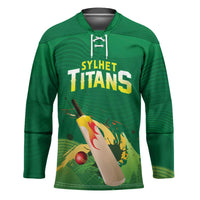 Custom Sylhet Cricket Titans Hockey Jersey Rise Of Titans - Wonder Print Shop