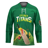 Custom Sylhet Cricket Titans Hockey Jersey Rise Of Titans - Wonder Print Shop