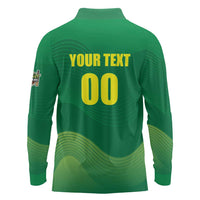 Custom Sylhet Cricket Titans Long Sleeve Polo Shirt Rise Of Titans - Wonder Print Shop
