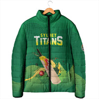 Custom Sylhet Cricket Titans Padded Jacket Rise Of Titans - Wonder Print Shop