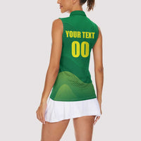 Custom Sylhet Cricket Titans Women Sleeveless Polo Shirt Rise Of Titans - Wonder Print Shop