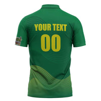 Custom Sylhet Cricket Titans Zipper Polo Shirt Rise Of Titans - Wonder Print Shop