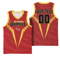 Custom Rajshahi Cricket Warriors Basketball Jersey Keep Shining - Wonder Print Shop