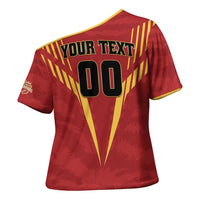 Custom Rajshahi Cricket Warriors Cross Shoulder Shirt Keep Shining - Wonder Print Shop