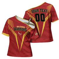 Custom Rajshahi Cricket Warriors Cross Shoulder Shirt Keep Shining - Wonder Print Shop