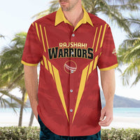Custom Rajshahi Cricket Warriors Hawaiian Shirt Keep Shining - Wonder Print Shop