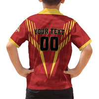 Custom Rajshahi Cricket Warriors Kid Hawaiian Shirt Keep Shining - Wonder Print Shop