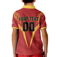 Custom Rajshahi Cricket Warriors Kid Polo Shirt Keep Shining - Wonder Print Shop