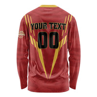 Custom Rajshahi Cricket Warriors Long Sleeve Shirt Keep Shining - Wonder Print Shop