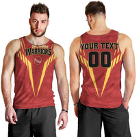 Custom Rajshahi Cricket Warriors Men Tank Top Keep Shining - Wonder Print Shop
