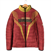 Custom Rajshahi Cricket Warriors Padded Jacket Keep Shining - Wonder Print Shop