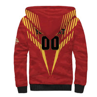 Custom Rajshahi Cricket Warriors Sherpa Hoodie Keep Shining - Wonder Print Shop