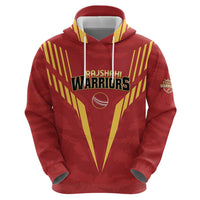 Custom Rajshahi Cricket Warriors Zip Hoodie Keep Shining - Wonder Print Shop