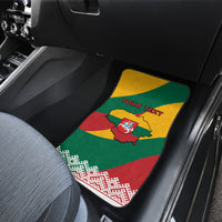 Lithuania Independence Day Personalized Car Mats Lietuva Vytis 106th Anniversary - Wonder Print Shop