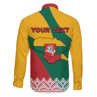 Lithuania Independence Day Personalized Family Matching Tank Maxi Dress and Hawaiian Shirt Lietuva Vytis 106th Anniversary - Wonder Print Shop