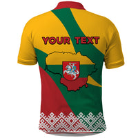 Lithuania Independence Day Personalized Polo Shirt Lietuva Vytis 106th Anniversary - Wonder Print Shop