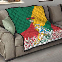 Lithuania Independence Day Personalized Quilt Lietuva Vytis 106th Anniversary - Wonder Print Shop