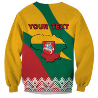 Lithuania Independence Day Personalized Sweatshirt Lietuva Vytis 106th Anniversary - Wonder Print Shop
