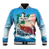 Personalized Saba Baseball Jacket Sailboat Remis Velisque - Wonder Print Shop