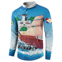 Personalized Saba Button Sweatshirt Sailboat Remis Velisque - Wonder Print Shop