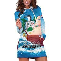 Personalized Saba Hoodie Dress Sailboat Remis Velisque - Wonder Print Shop