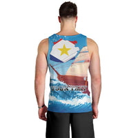 Personalized Saba Men Tank Top Sailboat Remis Velisque - Wonder Print Shop