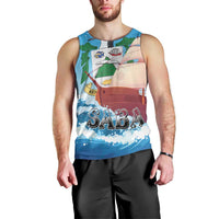 Personalized Saba Men Tank Top Sailboat Remis Velisque - Wonder Print Shop