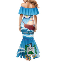 Personalized Saba Mermaid Dress Sailboat Remis Velisque - Wonder Print Shop