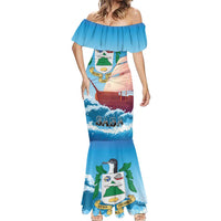 Personalized Saba Mermaid Dress Sailboat Remis Velisque - Wonder Print Shop