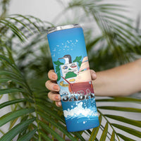 Personalized Saba Skinny Tumbler Sailboat Remis Velisque - Wonder Print Shop