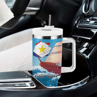 Personalized Saba Tumbler With Handle Sailboat Remis Velisque - Wonder Print Shop