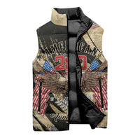 Personalized American 250th Anniversary Sleeveless Puffer Jacket We The People - Wonder Print Shop