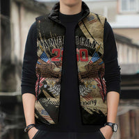 Personalized American 250th Anniversary Sleeveless Puffer Jacket We The People - Wonder Print Shop