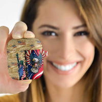 USA Eagle Statue of Liberty AirPods Case American Patriotic Spirit - Wonder Print Shop