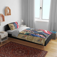 USA Eagle Statue of Liberty Bedding Set American Patriotic Spirit - Wonder Print Shop
