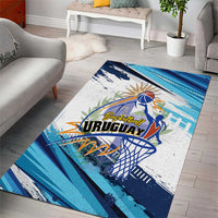 Uruguay Basketball Area Rug Charruas Go Champion