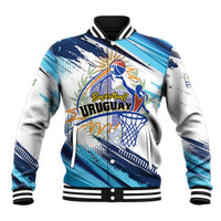 Uruguay Basketball Custom Baseball Jacket Charruas Go Champion