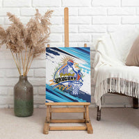 Uruguay Basketball Canvas Wall Art Charruas Go Champion