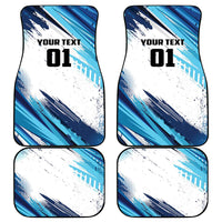 Uruguay Basketball Car Mats Charruas Go Champion