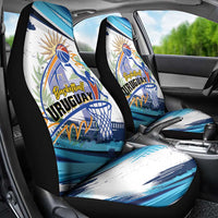 Uruguay Basketball Car Seat Cover Charruas Go Champion
