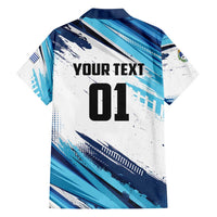 Uruguay Basketball Custom Family Matching Summer Maxi Dress and Hawaiian Shirt Charruas Go Champion