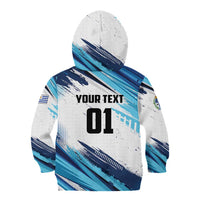 Uruguay Basketball Custom Kid Hoodie Charruas Go Champion