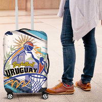 Uruguay Basketball Luggage Cover Charruas Go Champion