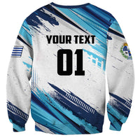 Uruguay Basketball Custom Sweatshirt Charruas Go Champion