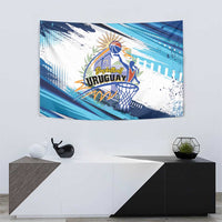 Uruguay Basketball Tapestry Charruas Go Champion